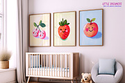 Girls-Nursery Wall Art-Whimsy Prints, a Background Graphic by Essentially Nomadic (Thumbnail 7 of 14)