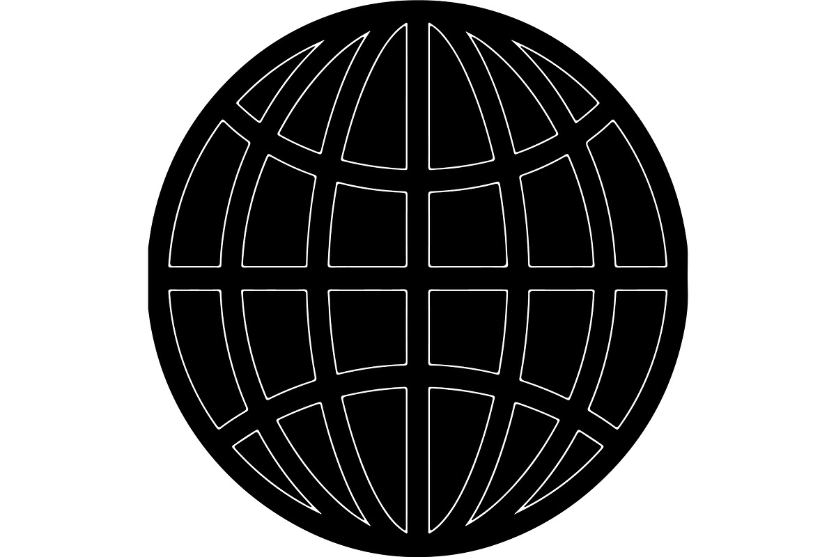Globe & World Map Silhouette Bundle, a Technology Illustration by balal (Photo 3 of 13)