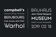 Pontiac Font Collection (Simple set), a Sans Serif Font by S&C Type (Thumbnail 3 of 10)