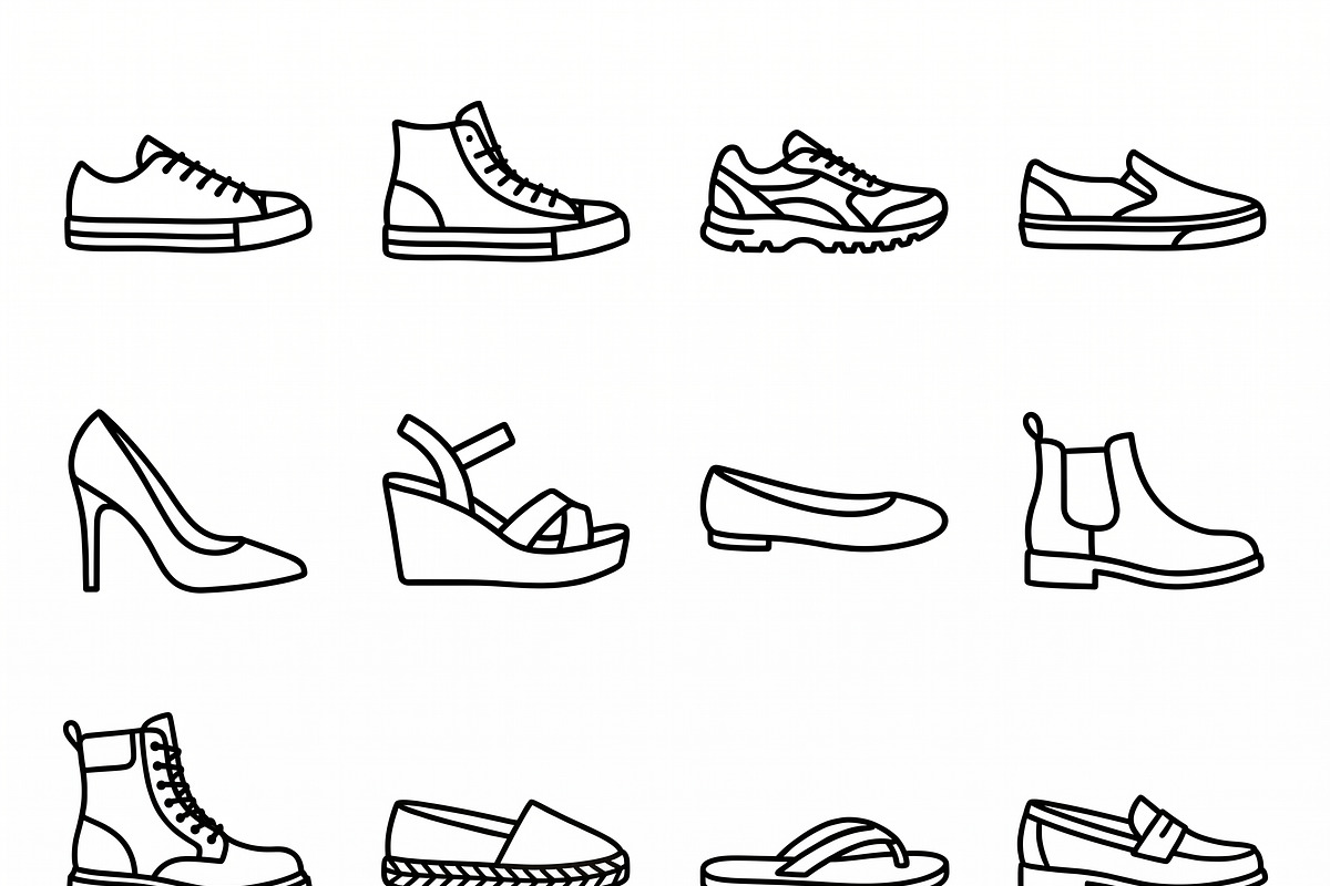 64 Fitness Workout Outline Icons, an Outline Icon by adenpinkstore (Photo 13 of 18)
