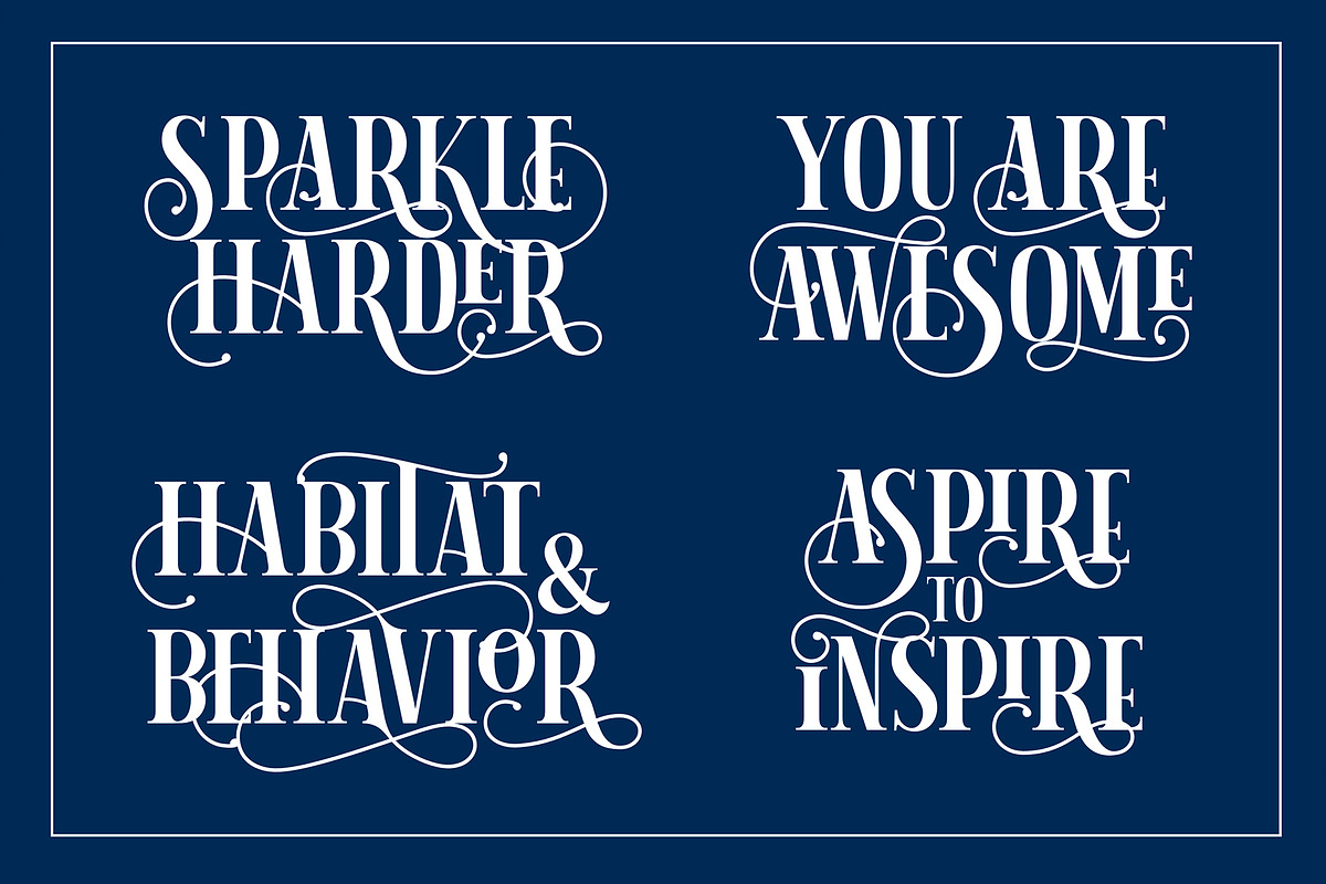 Herina Font + Extra preview 6