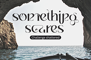Challenge shattered - Modern Font, a Font by 177Studio (Thumbnail 2 of 8)
