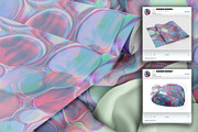 Flowing Fluidity: Set of Patterns, a Decorative Illustration by EireenBel (Thumbnail 5 of 13)