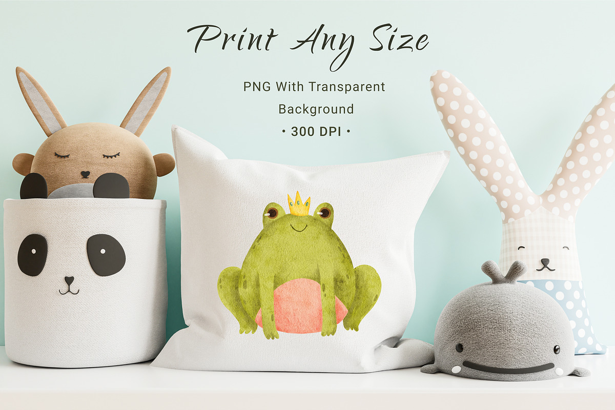Strawberry Frogs Tea Jam Party PNG, an Animal Illustration by Rabbit Heart (Photo 5 of 7)