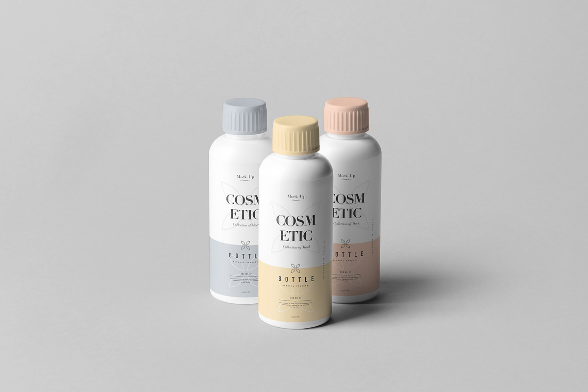 Cosmetic Bottle Mock-up 2, a Packaging Mockup by Yogurt86 (Photo 2 of 14)