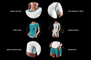 9 Sports T-Shirts and Shorts Mockups, a Shirt Mockup by Grow Design Craft Studio (Thumbnail 4 of 9)