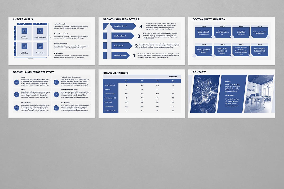 Growth Strategy Presentation, a Presentation Template by JetzTemplates (Photo 4 of 4)