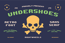 UNDERSHOES - Retro Display Font