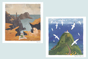 Lighthouses of the Portuguese island, an Object Illustration by Dashnpro (Thumbnail 6 of 6)