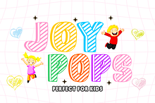 Joypops - Playful Kids Font