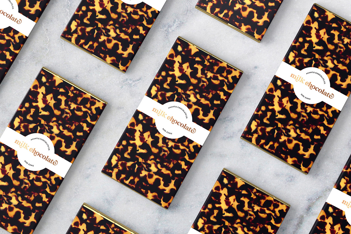 Tortoiseshell Seamless Pattern, a Pattern Graphic by Leysa Flores