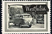 Westfalia, a Serif Font by Bruised Goods (Thumbnail 2 of 13)