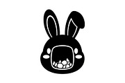 50 Easter Egg Bunny Silhouette, an Illustration by jahid234 (Thumbnail 44 of 51)