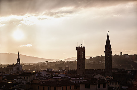 Italy florence at sunrise stock photo containing florence and italy, an Architecture Photo by ArtChamomile