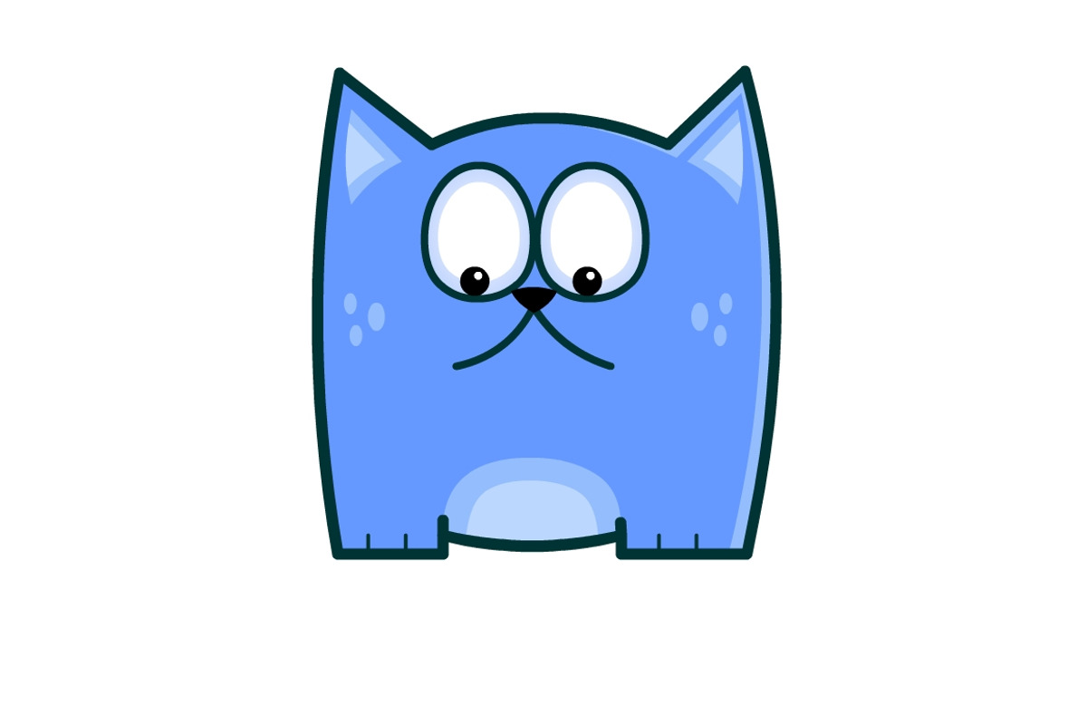 Cat Expressions, an Illustration by Illustrations & Templates (Photo 5 of 5)