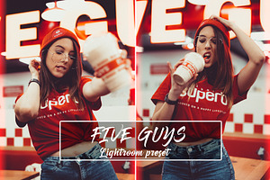 Five Guys Lightroom Preset