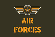 Military Stencil Font, a Font by vladocar (Thumbnail 2 of 5)