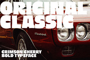 Crimson Cherry bold typeface, a Sans Serif Font by BilberryCreates (Thumbnail 2 of 16)