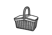 50 Woven Basket Vector Bundle, an Illustration by Designs_River (Thumbnail 35 of 51)