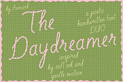 The Daydreamer Romantic Font DUO, a Handwritten Font by AnMark (Thumbnail 1 of 13)