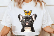 Funny Whimsical Puppy Clipart, a Seasonal Illustration by designcity5 (Thumbnail 3 of 5)