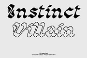 CS Rolins Pixel, a Blackletter Font by Craft Supply Co. (Thumbnail 3 of 8)