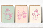 Watercolor Christmas Essentials PNG, a Seasonal Illustration by Canvas Craft (Thumbnail 4 of 10)