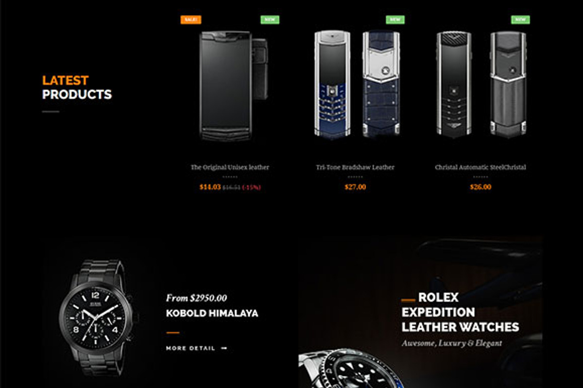 Ap Luxury Mobile Prestashop Theme, a Websites & App Template by apollotheme (Photo 3 of 6)