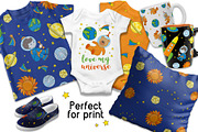 LITTLE SPACEMAN, a Decorative Illustration by FARAWAYKINGDOM (Thumbnail 2 of 7)