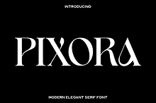 Pixora - Elegant Classy Serif