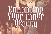 Beckos - Unique Serif Display, a Serif Font by Mokatype Studio (Thumbnail 3 of 10)