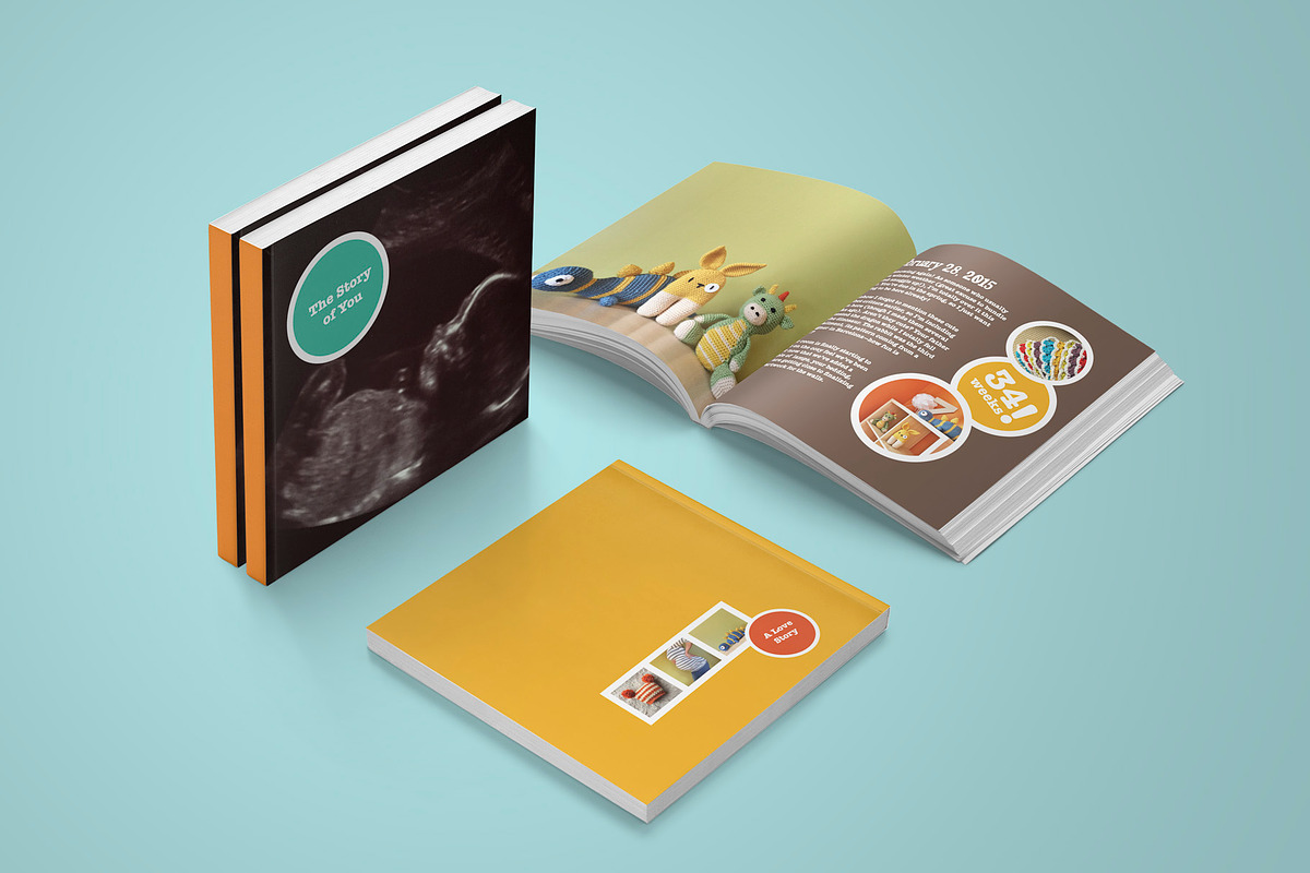 Pregnancy Album and Diary Template, a Magazine Template by Khara Plicanic (Photo 2 of 7)