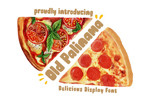 Old Palinama Delicious Display Font