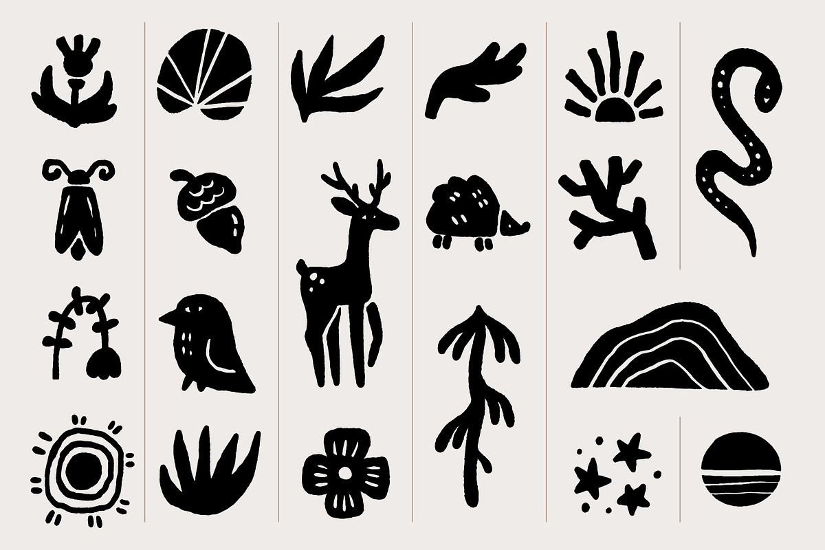 FOREST TALES | Graphic collection, an Animal Illustration by katieromanoff_art (Photo 11 of 12)
