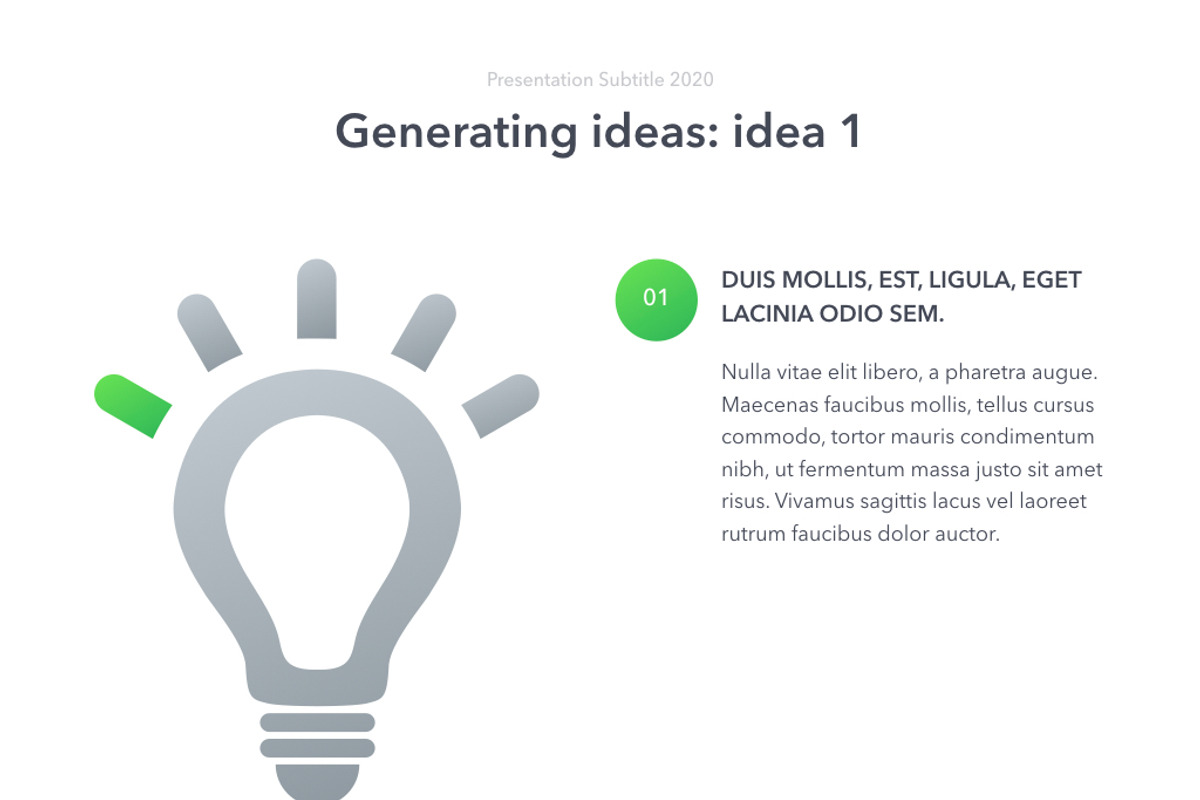 Act Natural PowerPoint Template, a Presentation Template by Jumsoft