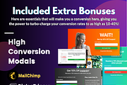 21 Bootstrap landing pages bundle, a Bootstrap Template by Bootstraptor (Thumbnail 4 of 4)