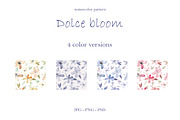 Dolce bloom - seamless pattern, a Pattern Graphic by Katerina Tova (Thumbnail 2 of 13)