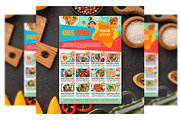 Restaurant Menu, a Flyer Template by imadeDesign (Thumbnail 1 of 3)