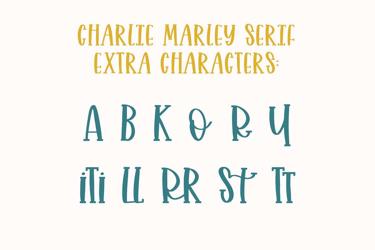 Charlie Marley Script Serif Duo, a Serif Font by Jordyn Alison Designs (Photo 14 of 14)