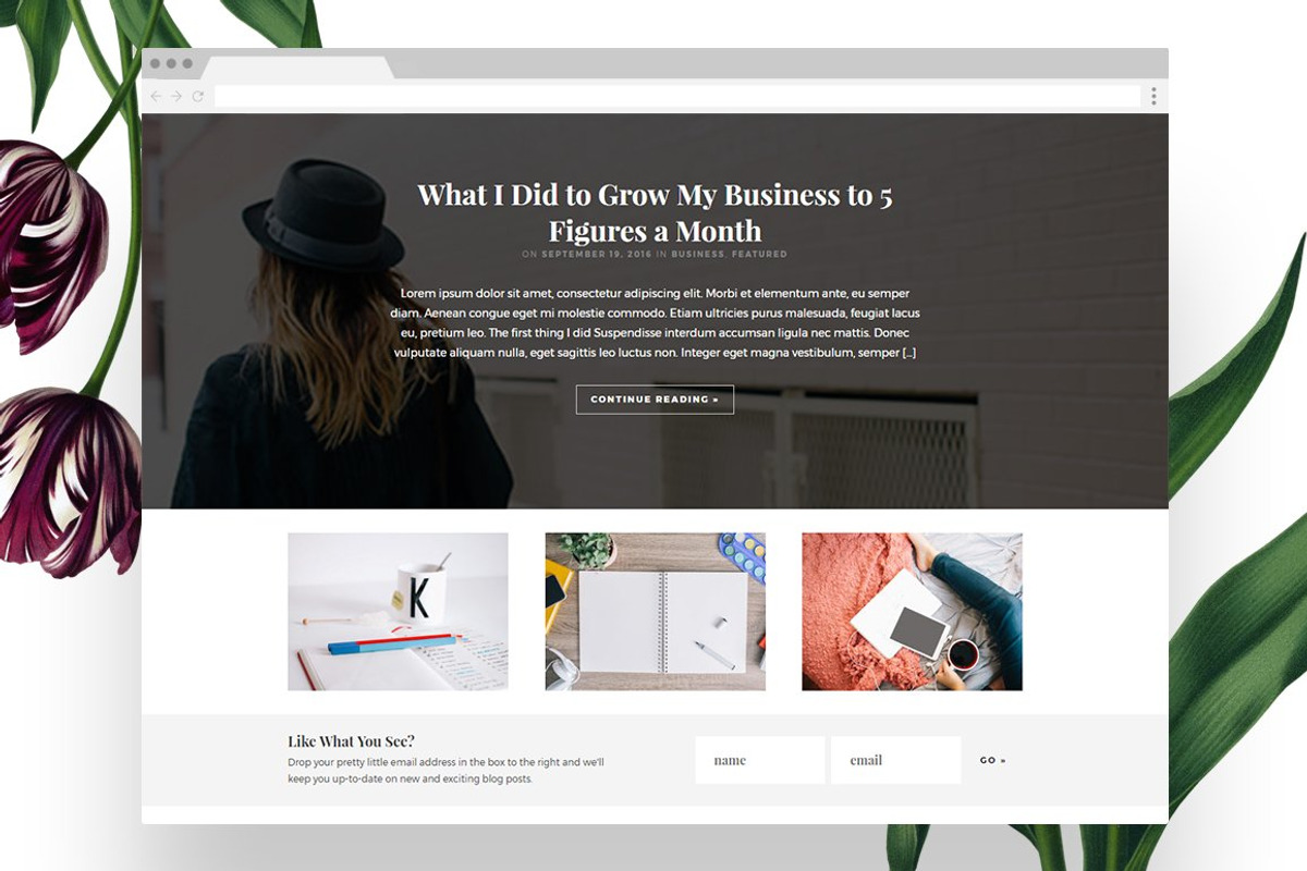 WordPress Theme Bundle, a WordPress Template by Anna Moore (Photo 7 of 7)