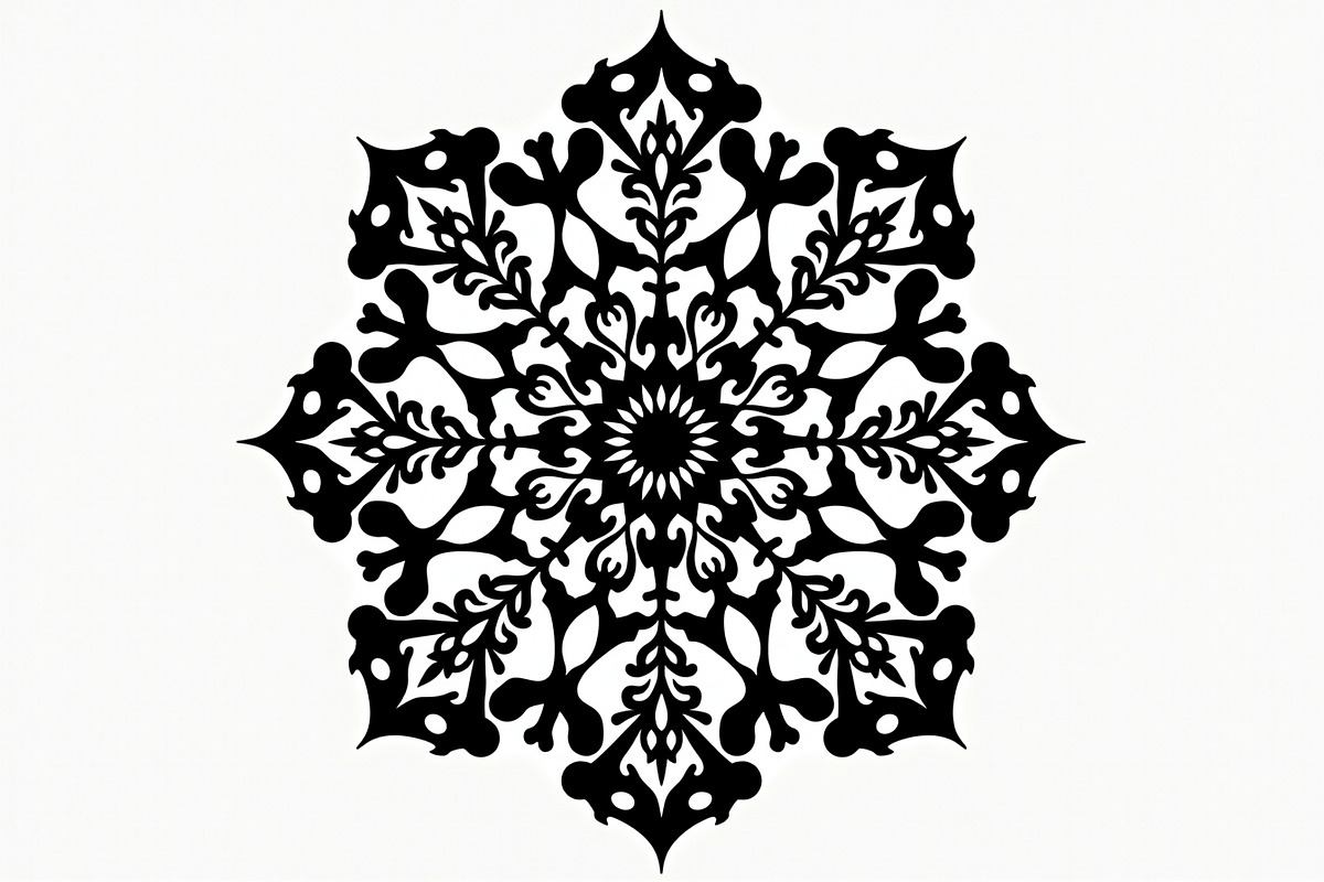Elegant Mandala Design Bundle, an Illustration by Creativeshirt (Photo 7 of 9)