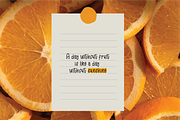 Orangemoo-Playful Handwritten Font, a Handwritten Font by Berdansabersama (Thumbnail 6 of 9)