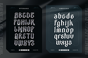 Purevil, a Blackletter Font by Burntilldead (Thumbnail 6 of 13)