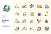 Economic Crisis 3D Icons Set Bundle, an Object Graphic by Aimagenarium@gmail.com (Thumbnail 1 of 21)