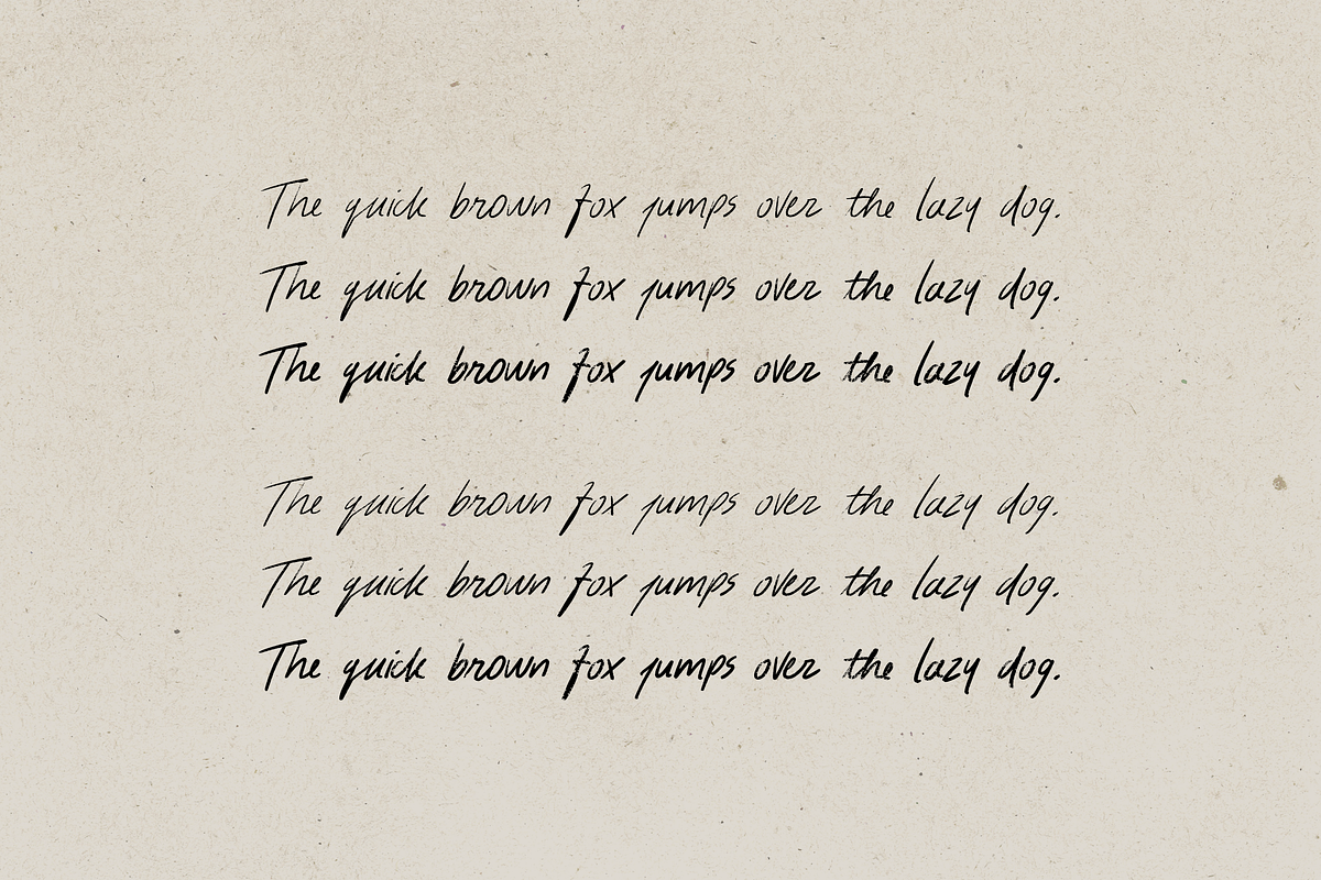 Thursday Morning Handwritten Font, a Handwritten Font by The Gelato Type (Photo 15 of 31)