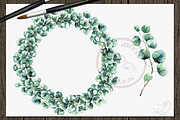 Silver Dollar Eucalyptus, a Decorative Illustration by DioFlow (Thumbnail 5 of 5)