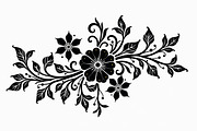 Vintage Flower Ornament Set, an Illustration by Creativeshirt (Thumbnail 3 of 21)