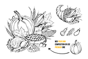 Thanksgiving Graphics Collection, an Object Graphic by ilonitta (Thumbnail 2 of 9)
