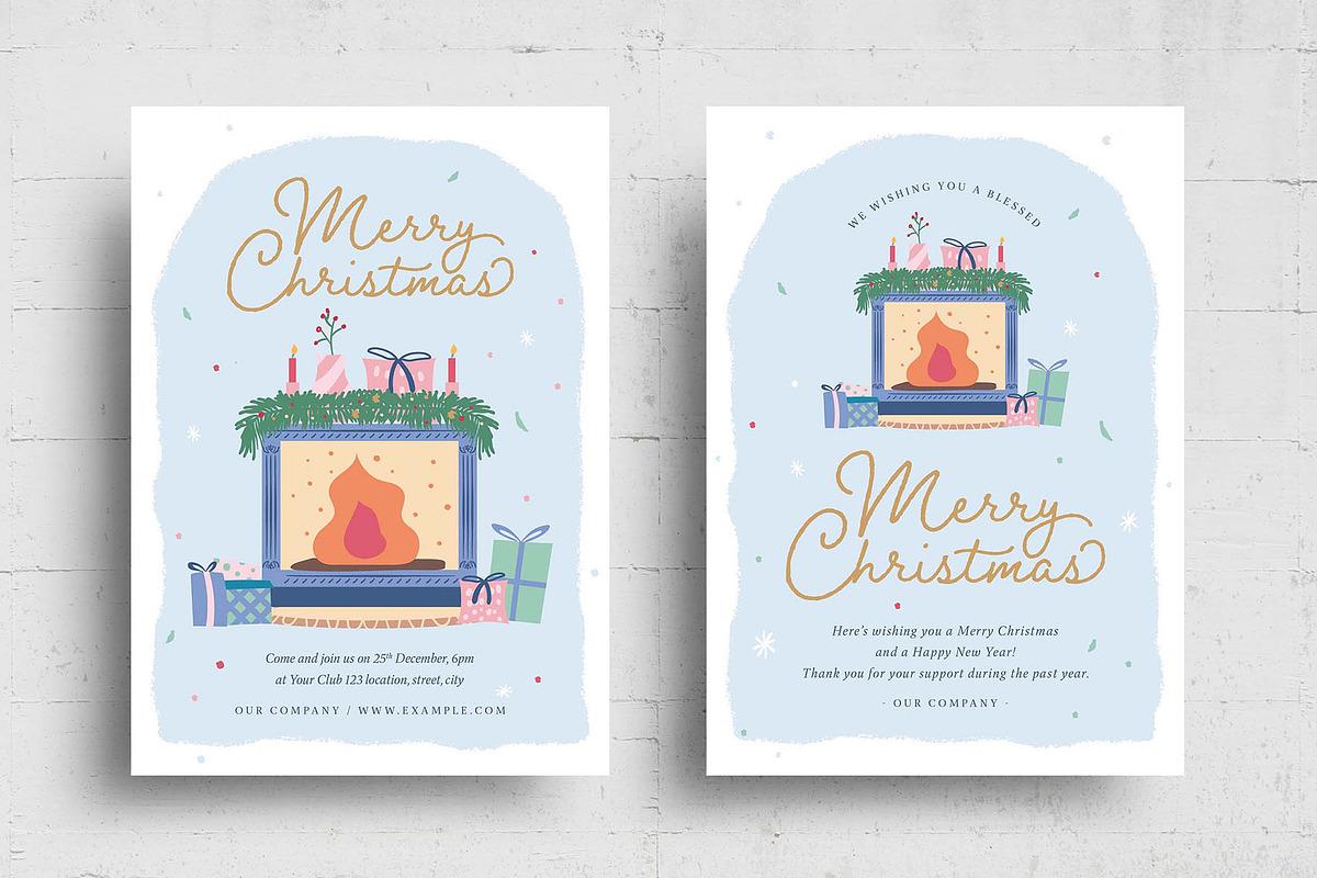 Christmas Flyer with Festive Scene, a Flyer Template by BrandPacks (Photo 4 of 5)