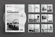 Architecture Portfolio, a Brochure Template by Seeing-art (Thumbnail 1 of 11)